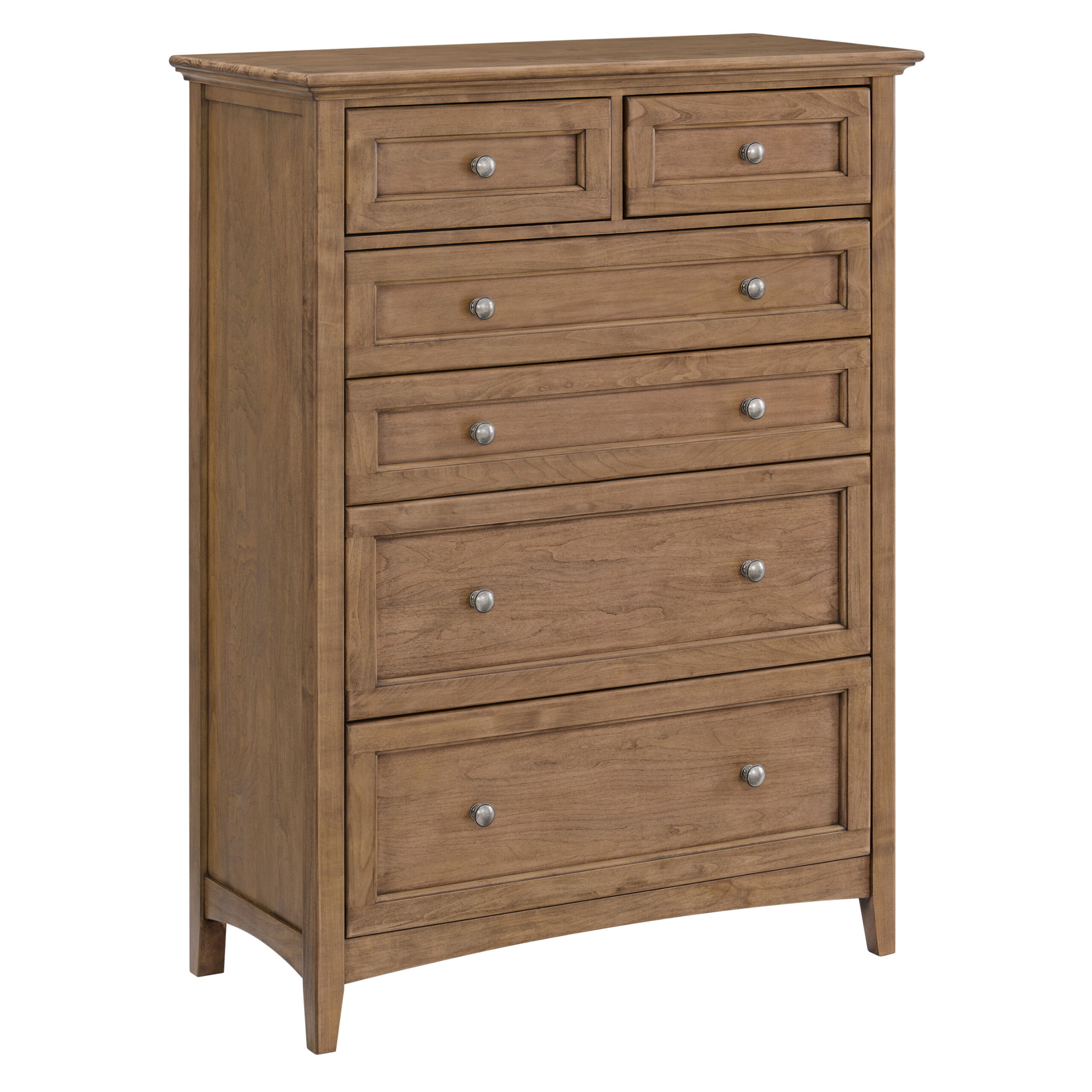 McKenzie 6 Drawer Chest in Pecan Finish