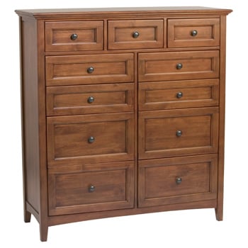 McKenzie 11 Drawer Chest in Cherry