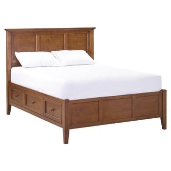 McKenzie Queen Storage Bed in Cherry