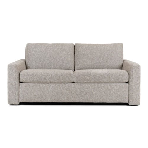 Clara Comfort Sleeper in Quinn Pebble Fabric