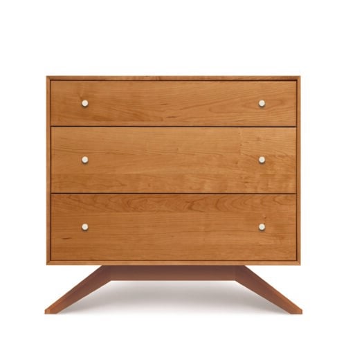 Astrid 3 Drawer Dresser Cherry