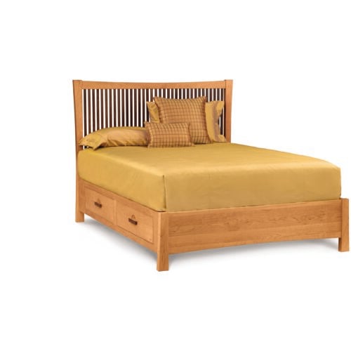 Berkeley Storage Bed in Natural Cherry