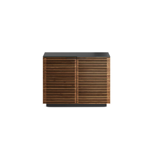 Corridor 8108 Storage Cabinet in Natural Walnut Finish