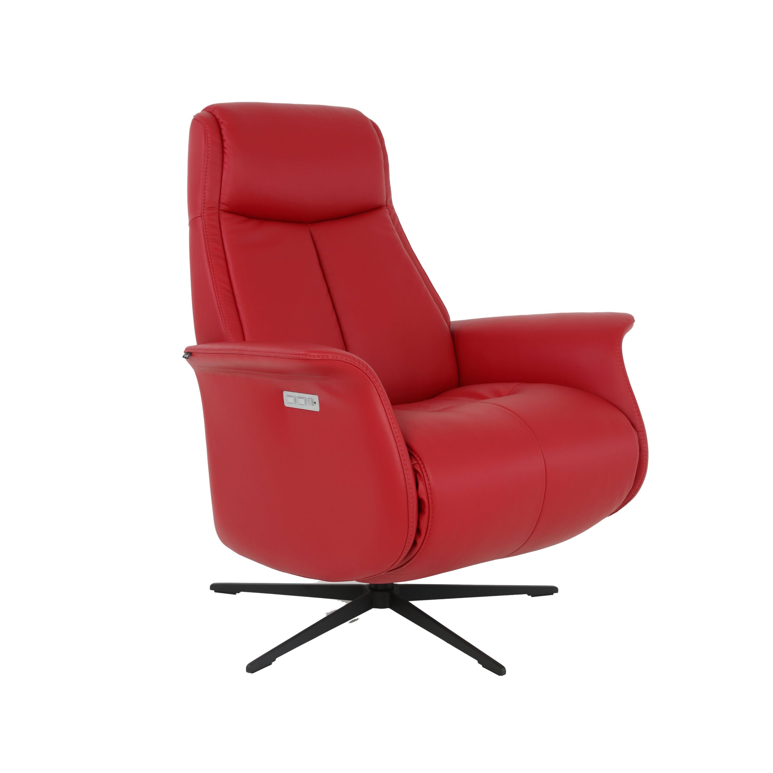 Jacob Recliner in SL Chili Leather
