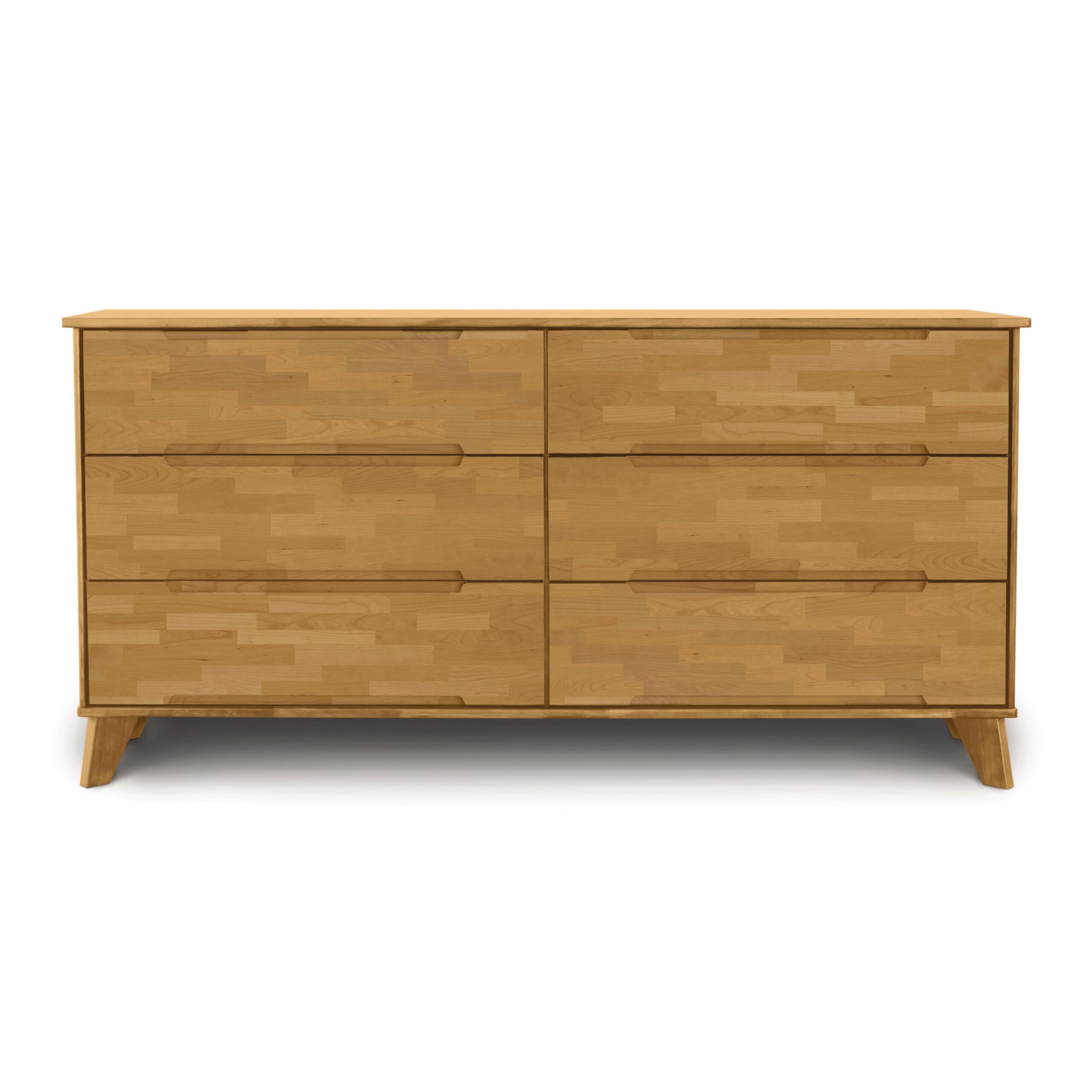 Linn 6 Drawer Dresser in Natural Cherry