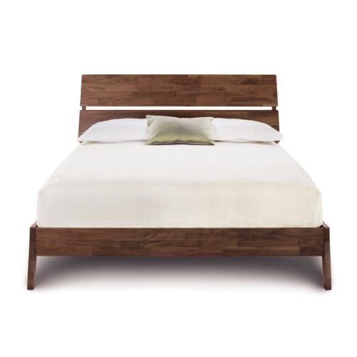Linn Bed in Walnut Head On