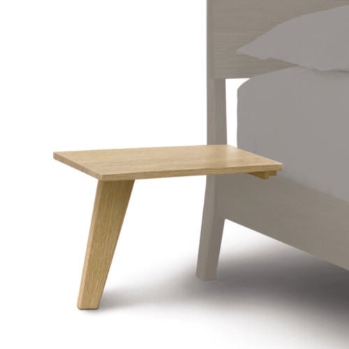 Lynn Shelf Nightstand in Oak