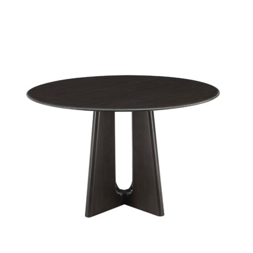 Luna Round Dining Table - Caviar