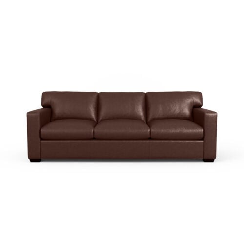 Madison Sofa in Lux Cognac leather