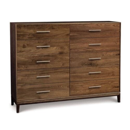 Mansfield 10 Drawer Walnut by Copeland