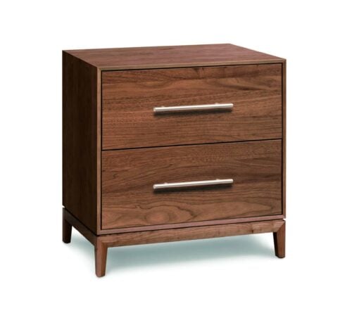 Mansfield 2 Drawer Walnut by Copeland