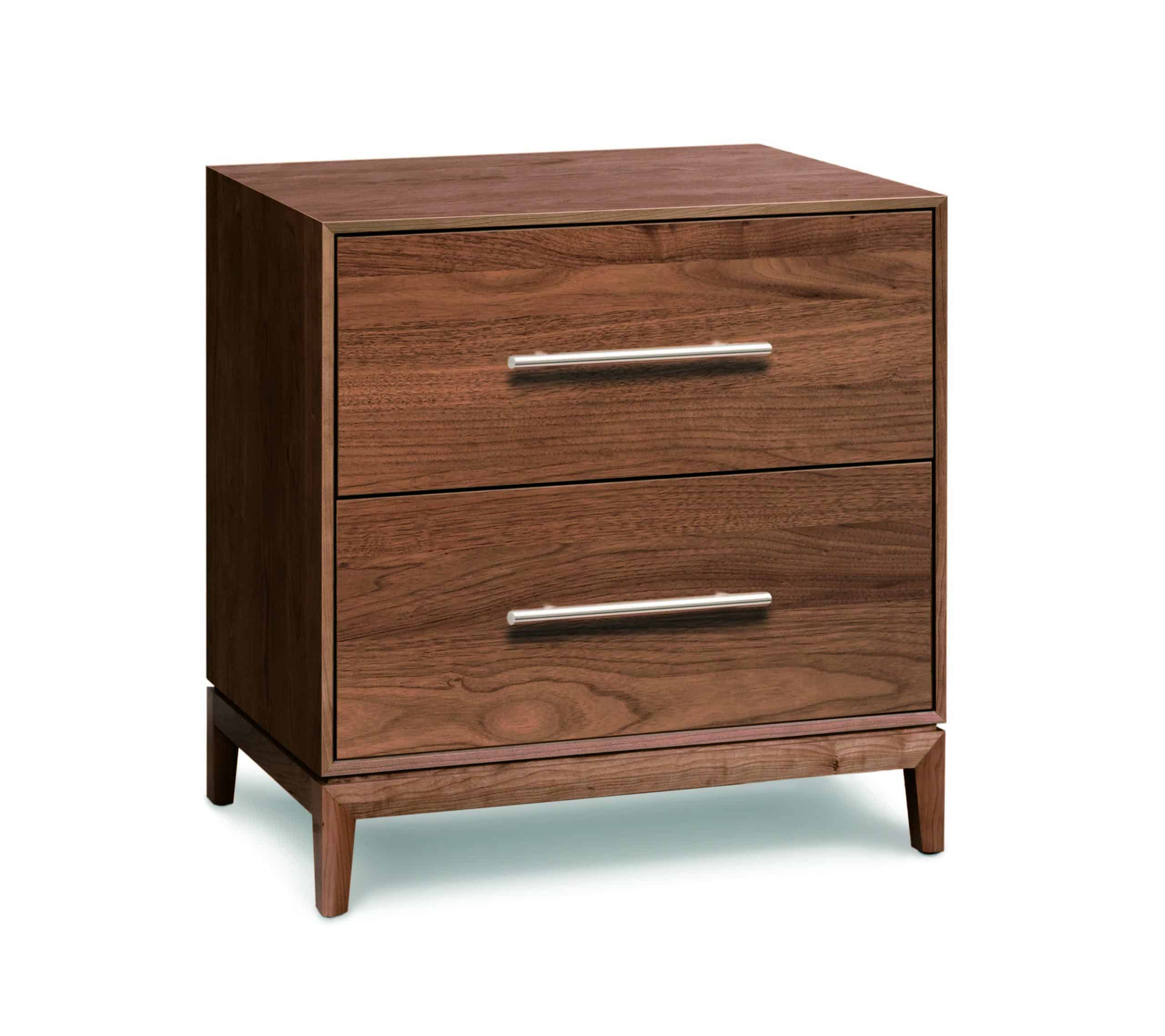 Mansfield 2 Drawer Walnut by Copeland