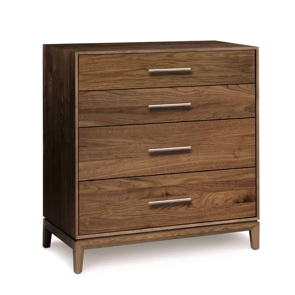 Mansfield 4 drawer dresser in walnut by Copeland