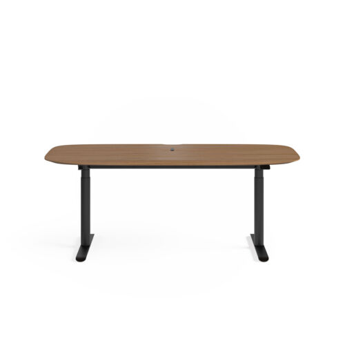 Soma 6352 Desk Seated in Natural Walnut