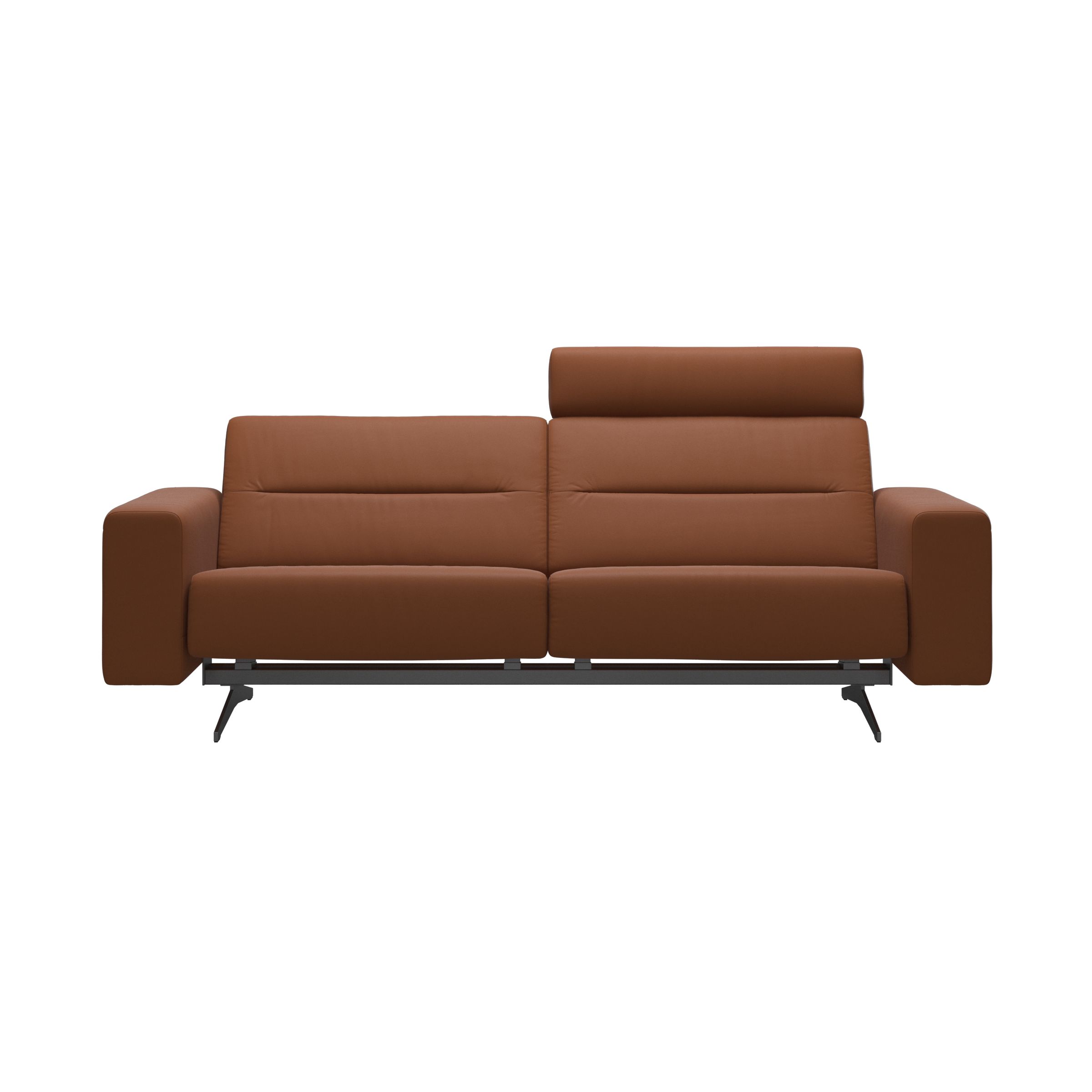 Stella 2.5 Sofa Headrest in Paloma New Cognac Leather