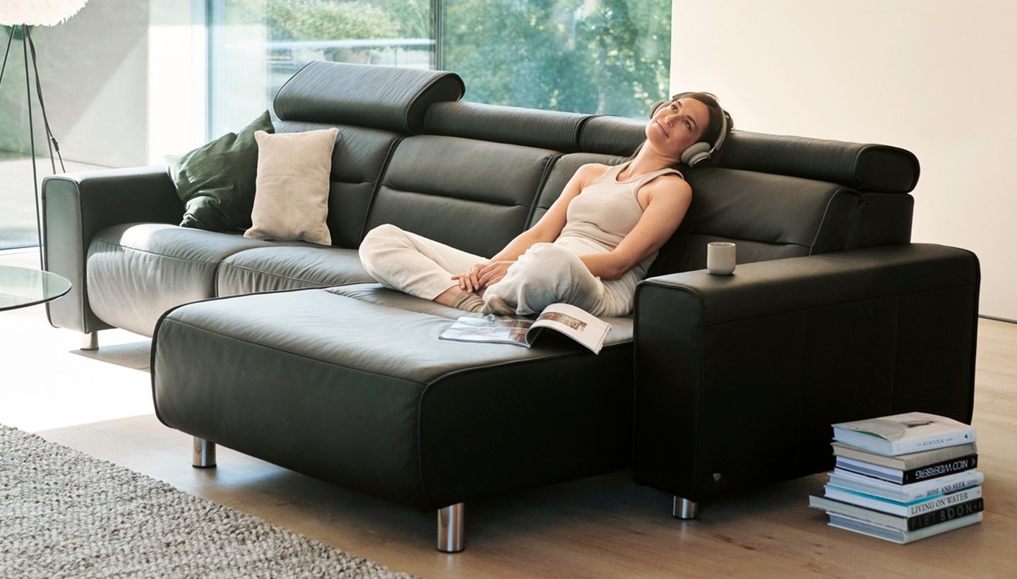 Stressless View M Sign Pal Taupe Walnut model5